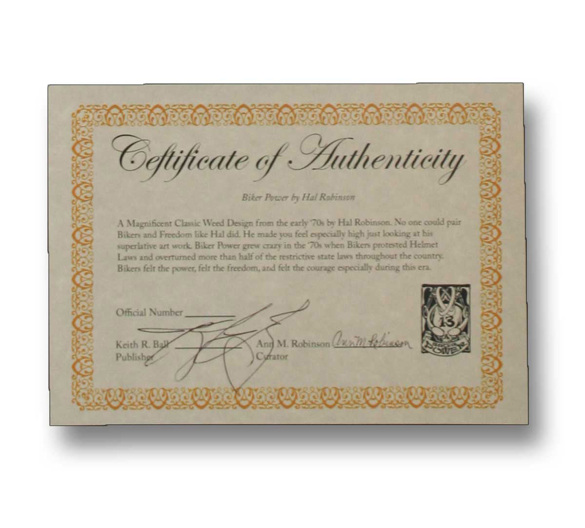 BIKER POWER COMBO BY HAL ROBINSON