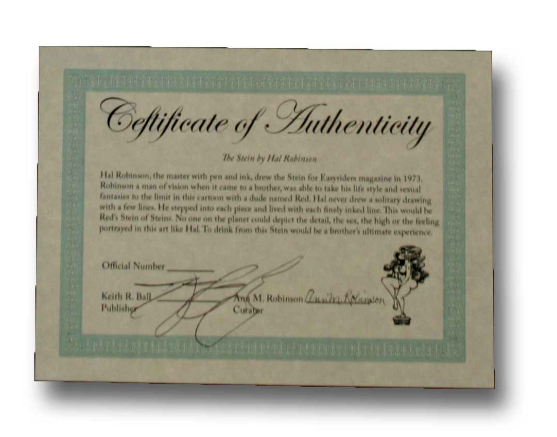 THE STEIN COMBO BY HAL ROBINSON