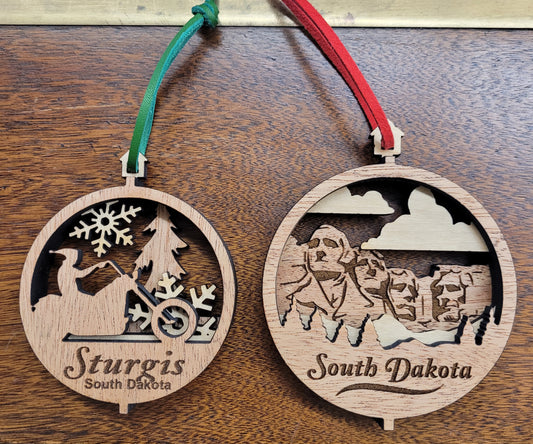 STURGIS X-MAS ORNAMENTS