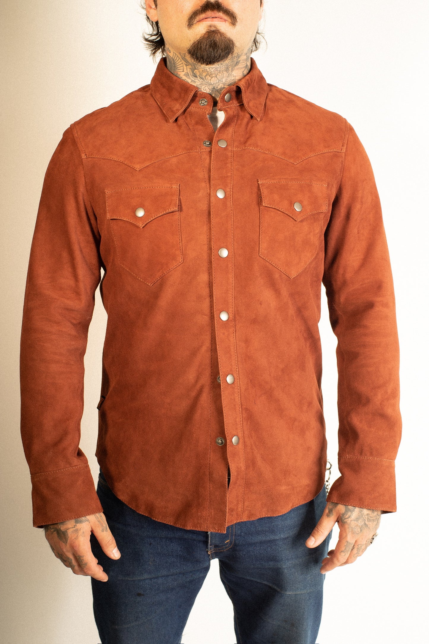 EL DORADO WESTERN SUEDE SHIRT